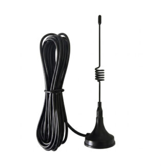 Išorinė antena pultelių signalui stiprinti (prisukama arba magnetinė) - 433.92 MHz